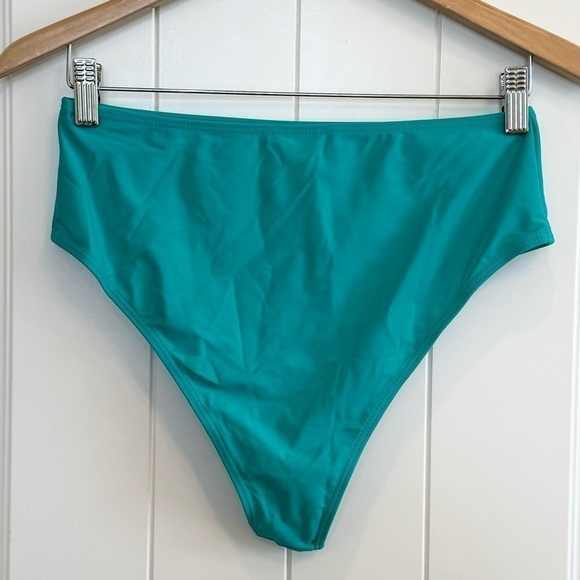🌈 6/$60, NWOT, Bikini Set, No Brand, Turquoise, XL - Picture 4 of 6